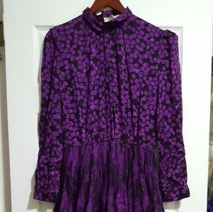 Vintage 1980's dress with underskirt